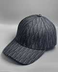 (DUPE) Dior Oblique Baseball Cap - Black