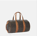 Goyard Cylinder Travel Bag - Brown