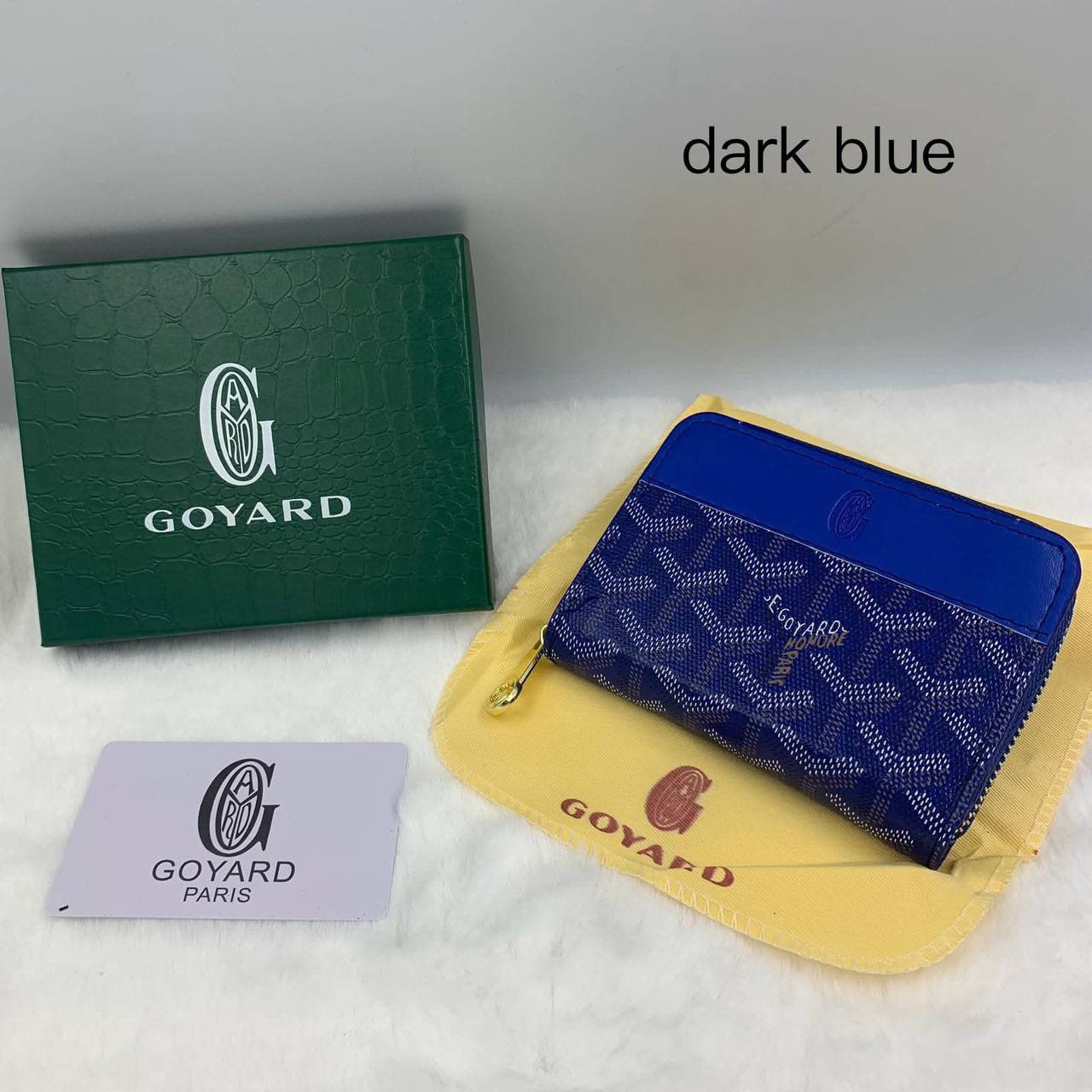 (DUPE) Goyard Zipper Wallet