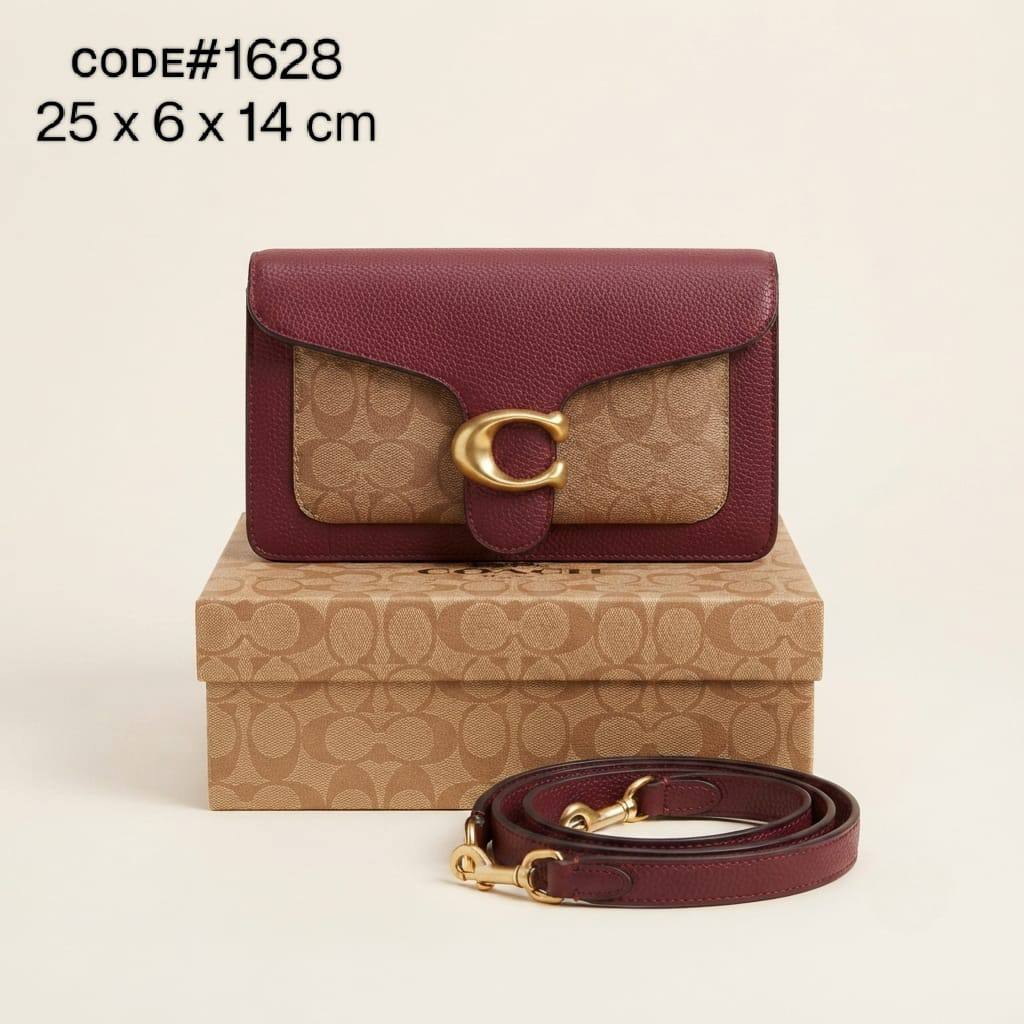 Coach Tabby 26 (DUPE) - Burgundy