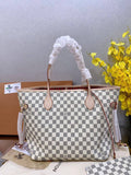Louis Vuitton Neverfull Tote - Damier Azur