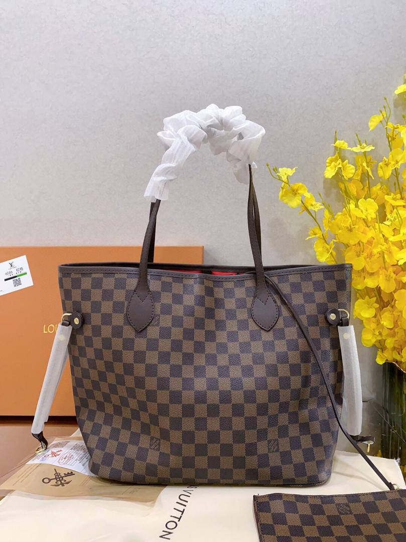 Louis Vuitton Neverfull Tote - Damier Ebene