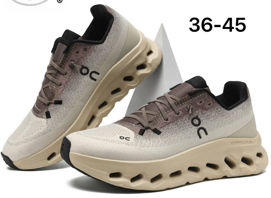 (DUPE) ON Cloudsurfer Running Shoes - Sand / Stone