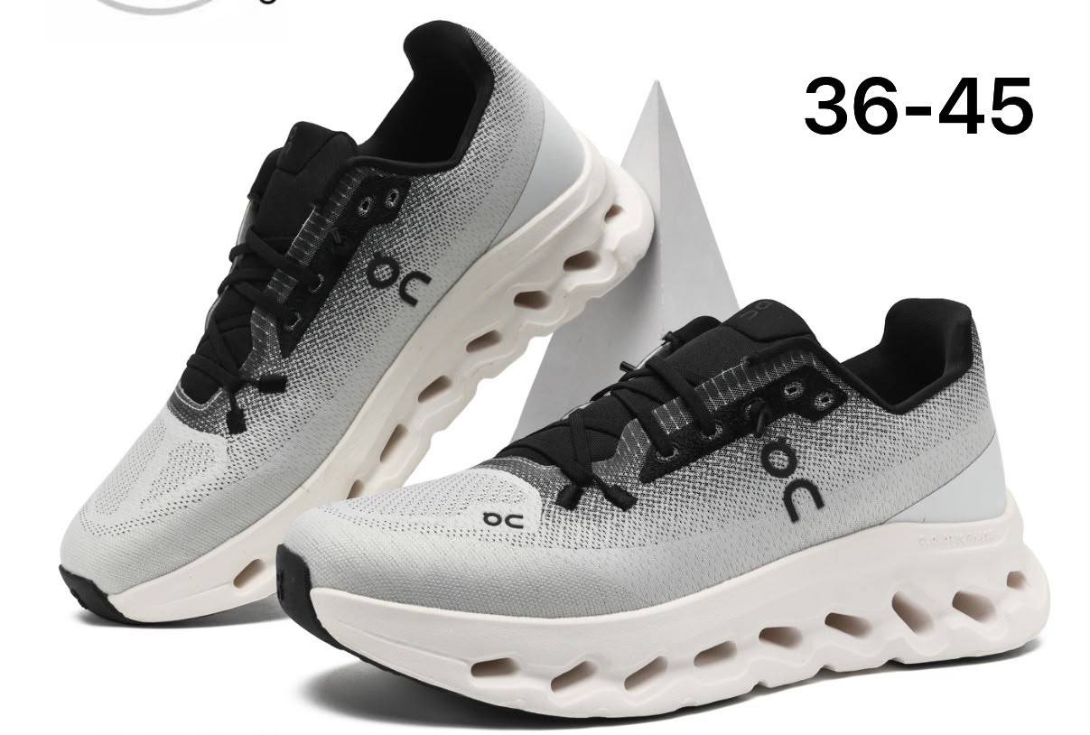 (DUPE) ON Cloudsurfer Running Shoes - White / Black