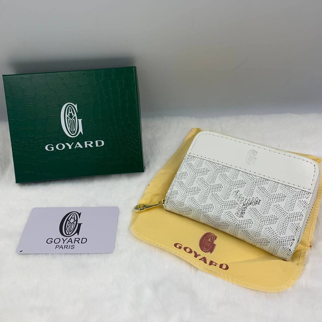 (DUPE) Goyard Zipper Wallet